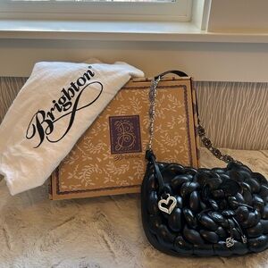 NEW Rosalie Black Leather Women's Bag